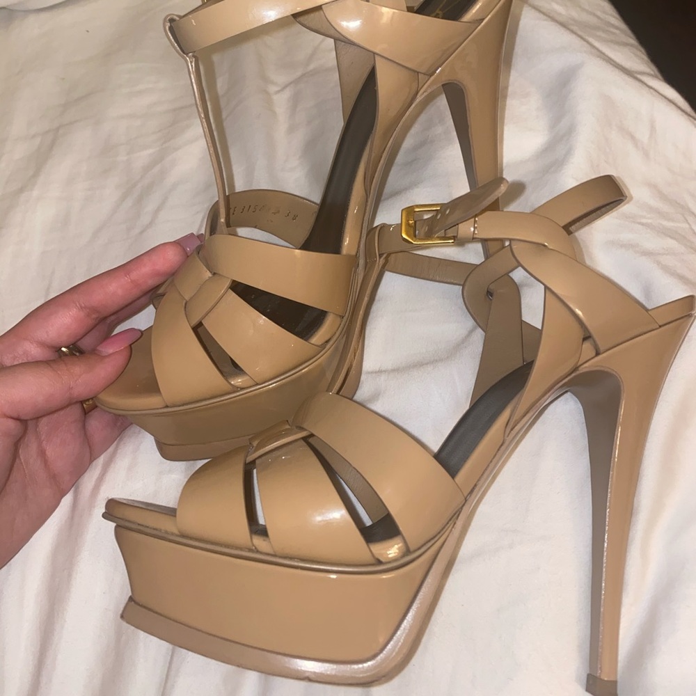 Saint Laurent Tribute Platform Sandal